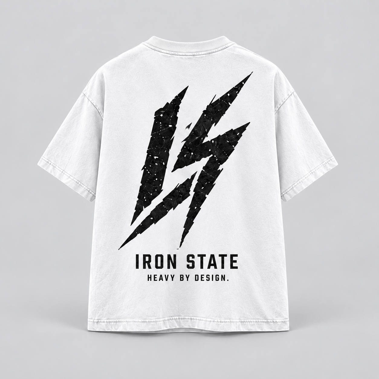 UNDER LOAD TEE — WHITE — back view